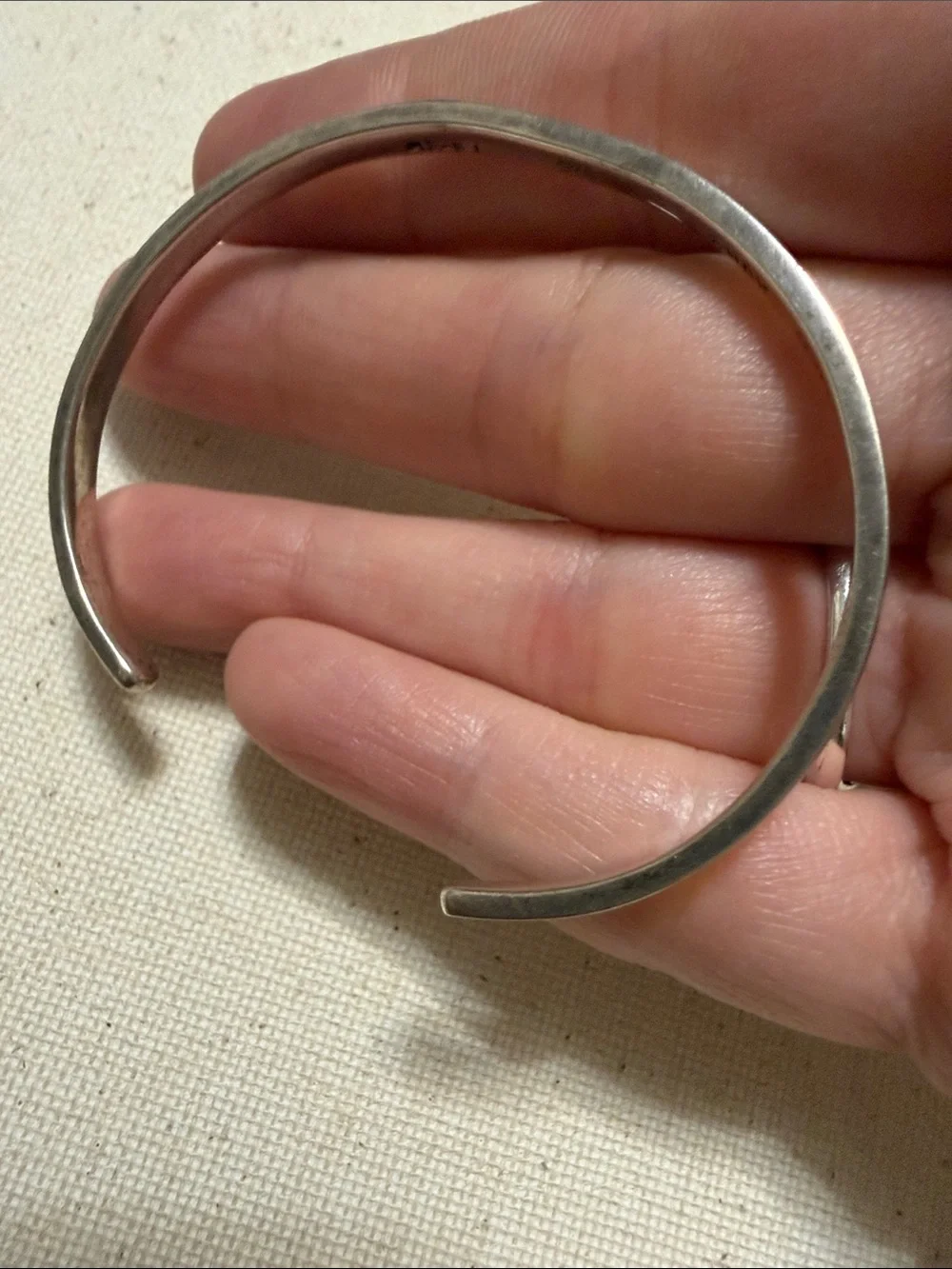 Sterling Silver 925 Mexico Cuff Bracelet